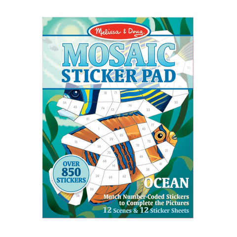 Mosaic Sticker Pad - Ocean