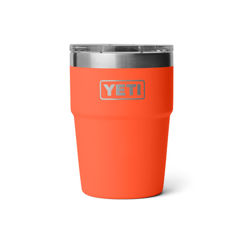 Yeti Rambler 16 Oz Stackable Pint with Magslider Lid PAPAYA