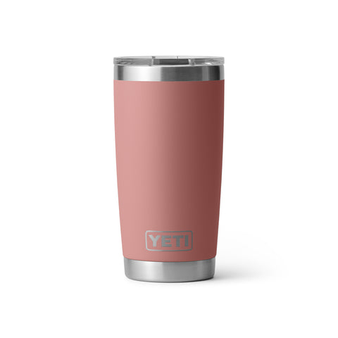 Rambler 20oz Tumbler with Magslider Lid SANDSTONE PINK