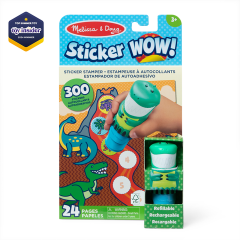 Sticker WOW! Activity Pad & Sticker Stamper - Dinosaur