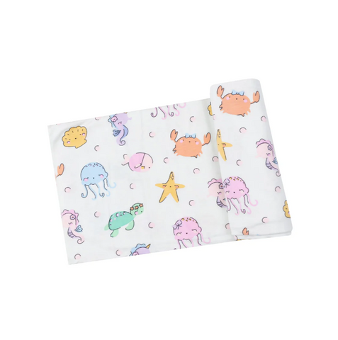 Swaddle Blanket - Cutie Sea Creatures