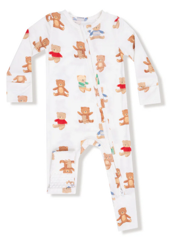 Teddy Bear Collection - 2 Way Zipper Romper 3-6M