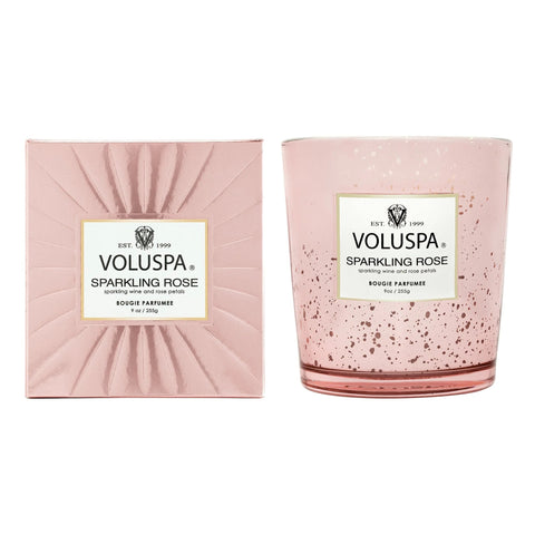 Sparkling Rose Classic Candle 9oz