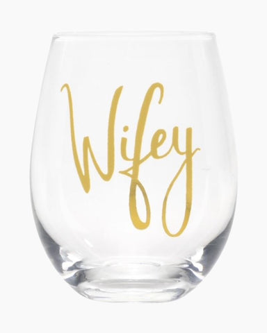 Wifey Wine Glass