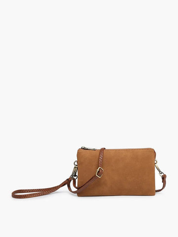 Jen & Co Riley Suede Crossbody