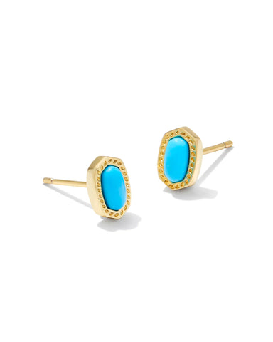 KENDRA SCOTT Mini Ellie Gold Stud Earrings