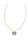 MAE BUTTERFLY SHORT PENDANT NECKLACE