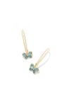 MAE BUTTERFLY WIRE DROP EARRINGS