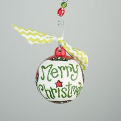 Glory Haus Merry Christmas Ceramic Ornament