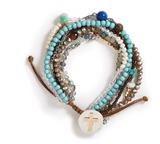 Turquoise Your Journey Prayer Bracelet