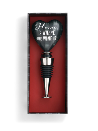 Home Heart Bottle Stopper