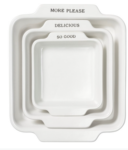Square Baker Set - More Please