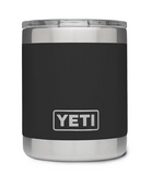 YETI Black 10 oz Rambler Lowball with Magslider Lid
