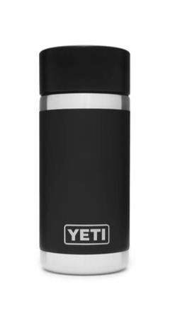 YETI Black Rambler 12 oz. Bottle with HotShot Cap