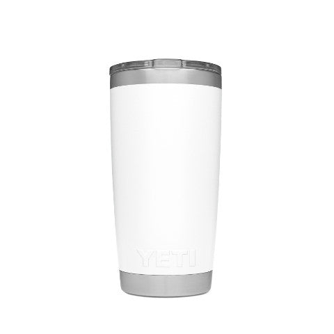 YETI White Rambler 20 oz. Tumbler