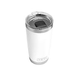 YETI White Rambler 20 oz. Tumbler