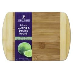 8 Inch- Totally Bamboo Two Tone Bar Prep Cutting Board