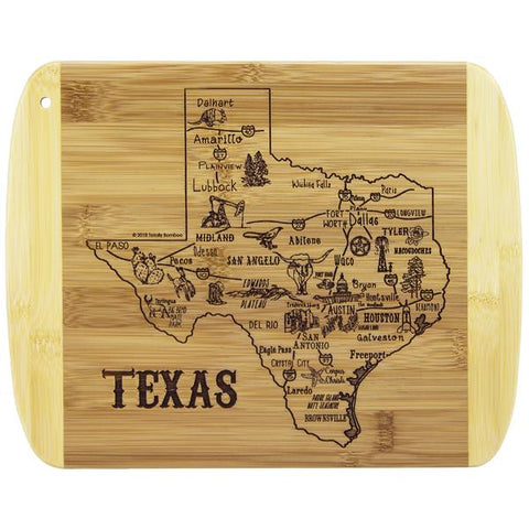 A Slice of Life - TEXAS- Totally Bamboo Serving & Cutting Board