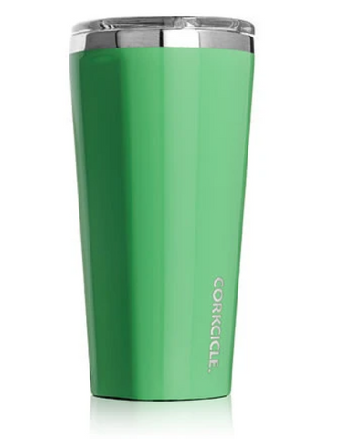 Corkcicle 16 oz Gloss Carribean Green Tumbler