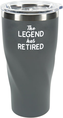 The LEDGEND has RETIRED! -24 Oz. Travel Mug with Lid