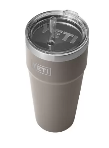 YETI® Sharptail Taupe Rambler 26 oz Stackable Cup with Straw Lid