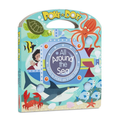 Poke A Dot: All Around the Sea Board Book