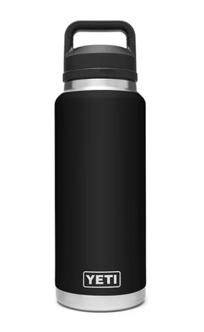 YETI Black Rambler 36 oz. Bottle w/Chug Cap