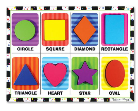 Shapes Chunky Puzzle - 8 Pieces