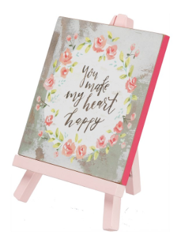 You Make My Heart Happy - Mini Easel