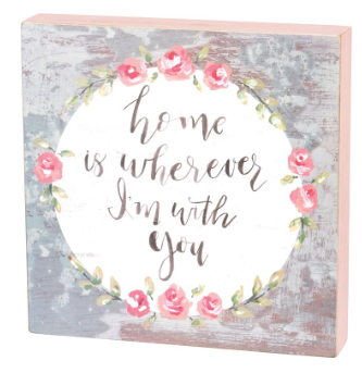 With You - Box Sign