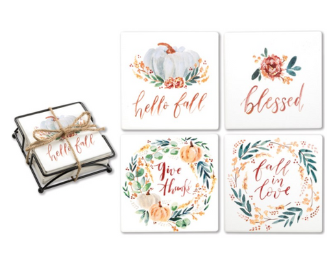 Coaster Set - Fall Blessings