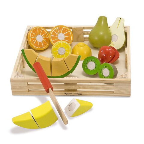 Cutting Fruit Set - Wooden Play Food