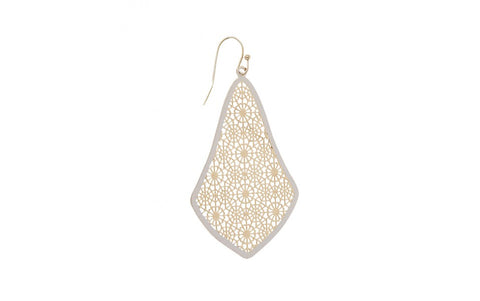 EAR TEARDROP LASER CUT