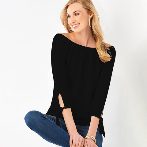 Charlie Paige Crinkle Top