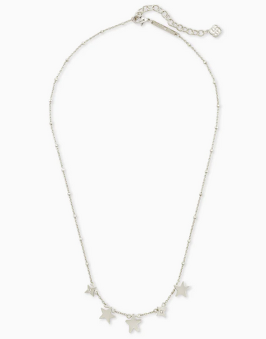 Kendra Scott Jae Star Choker Necklace in Silver