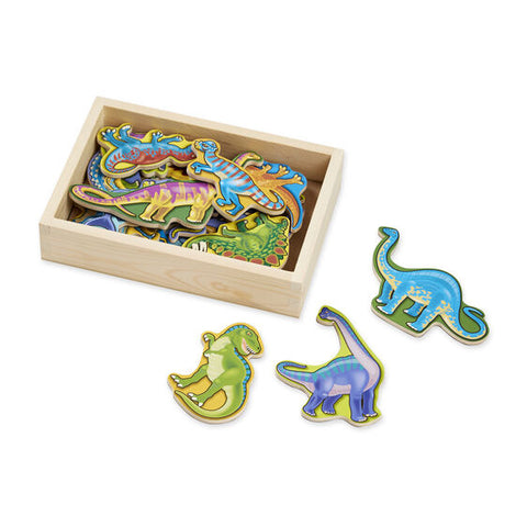 Wooden Dinosaur Magnets