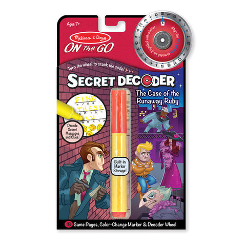 Secret Decoder -Case of the Runaway Ruby