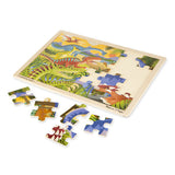 Dinosaur Wooden Jigsaw Puzzle - 24 Pieces