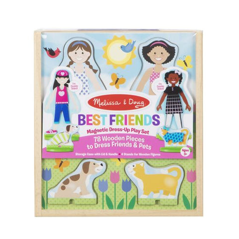 Best Friends Magnetic Dress-Up Magnetic Play Set