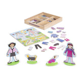 Best Friends Magnetic Dress-Up Magnetic Play Set