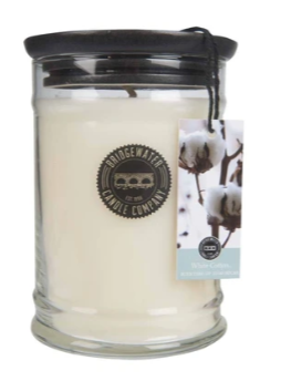 18oz Large Jar White Cotton
