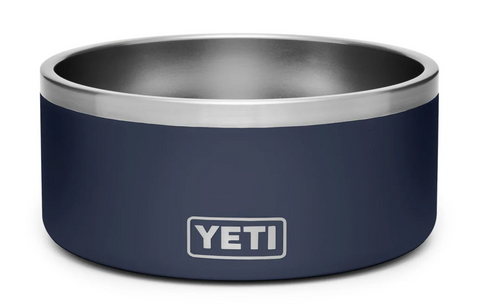 YETI Navy Boomer 8 Dog Bowl