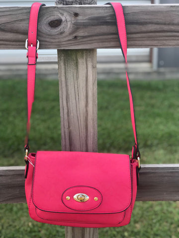 Hot Pink Crossbody