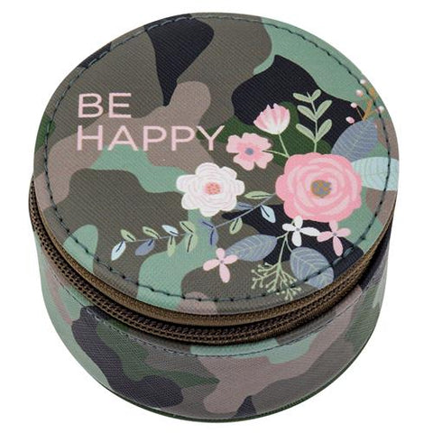 Round Travel Case Camo