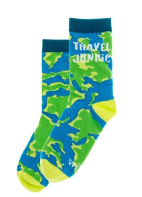 Travel Junkie socks