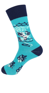 FUNATIC SOCKS "KEEPIN' IT REEL" SOCKS