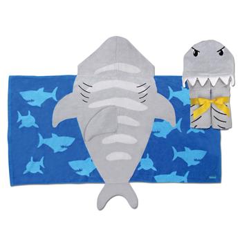 Shark Hooded Towel