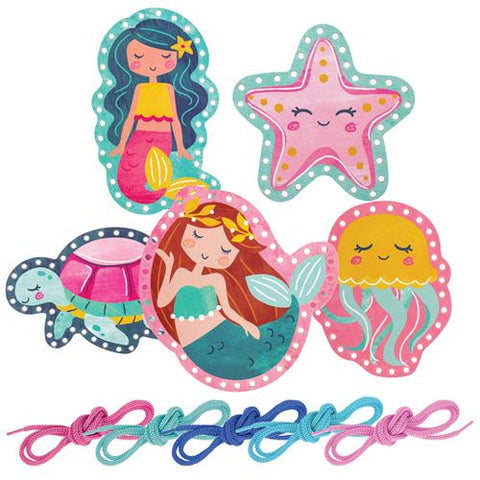 Mermaid Lacing Cards