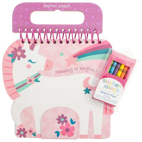 Shaped Sketch Pad - Unicorn