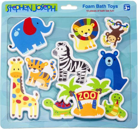 Foam Bath Toys - Zoo